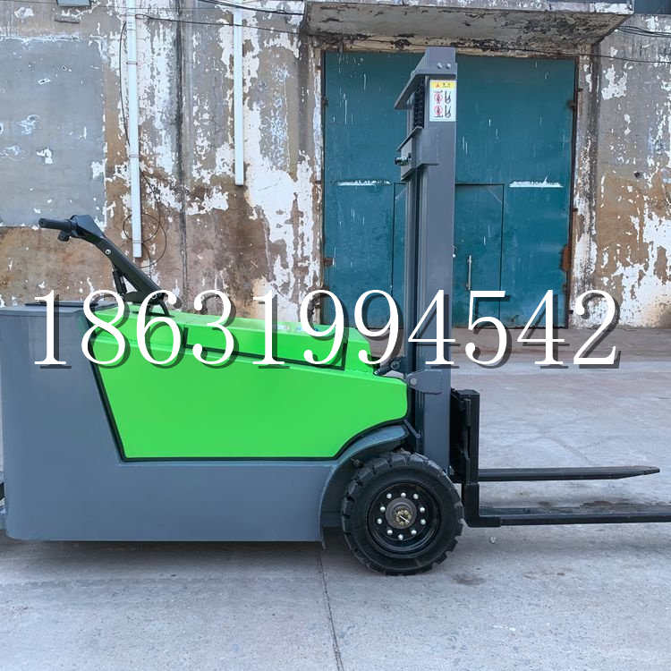 和静县小型电动叉车1吨2吨步行站驾式电瓶堆高充电装卸车液压升降车铲车